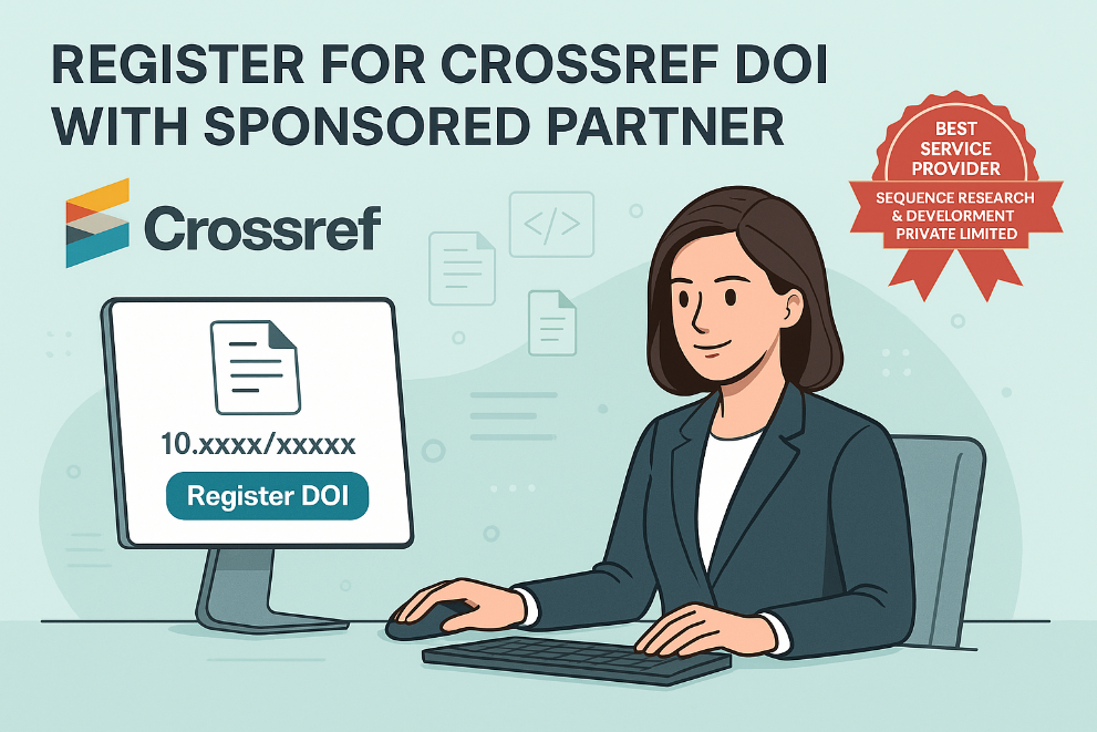 Register for Crossref DOI with Sponsored Partner