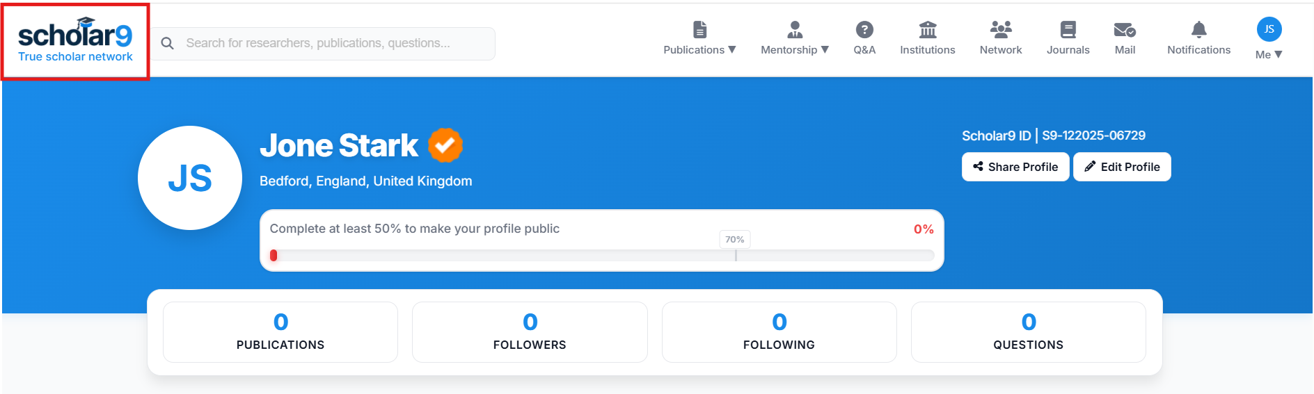 Click on Logo to return to Feed