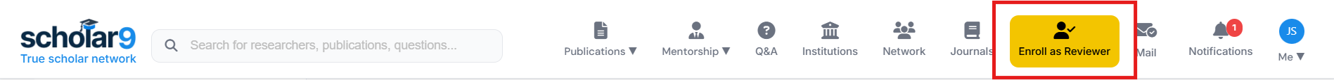 Enroll Button