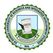 SD Dombo University of Business and Integrated Development Studies (SDD-UBIDS)